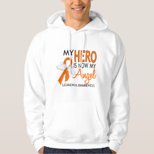 My Hero Is My Angel Leukaemia Hoodie