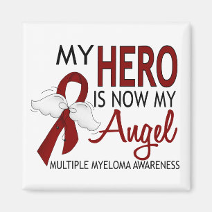 My Hero Is My Angel Multiple Myeloma Magnet