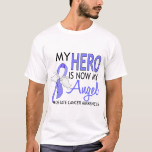 My Hero Is My Angel Prostate Cancer T-Shirt
