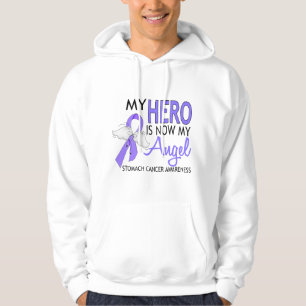 My Hero Is My Angel Stomach Cancer Hoodie