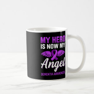 My Hero Is Now My Angel Dementia Awareness Alzheim Coffee Mug