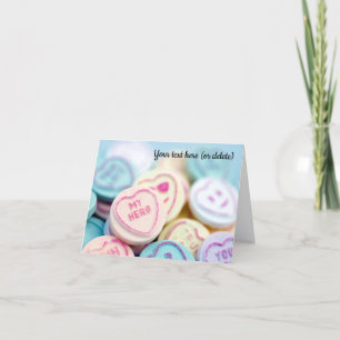 "My Hero" - Love heart sweets Greeting card