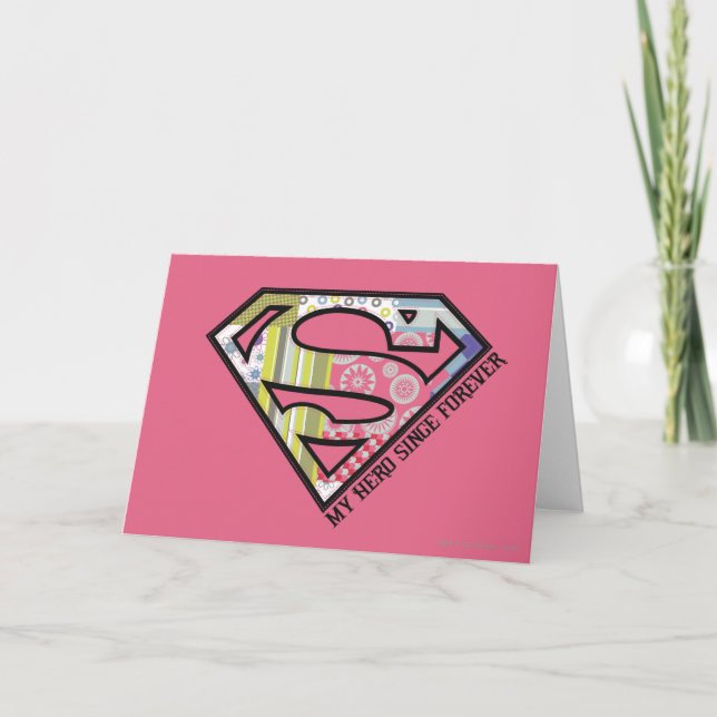 My Hero Since Forever Card (Front)