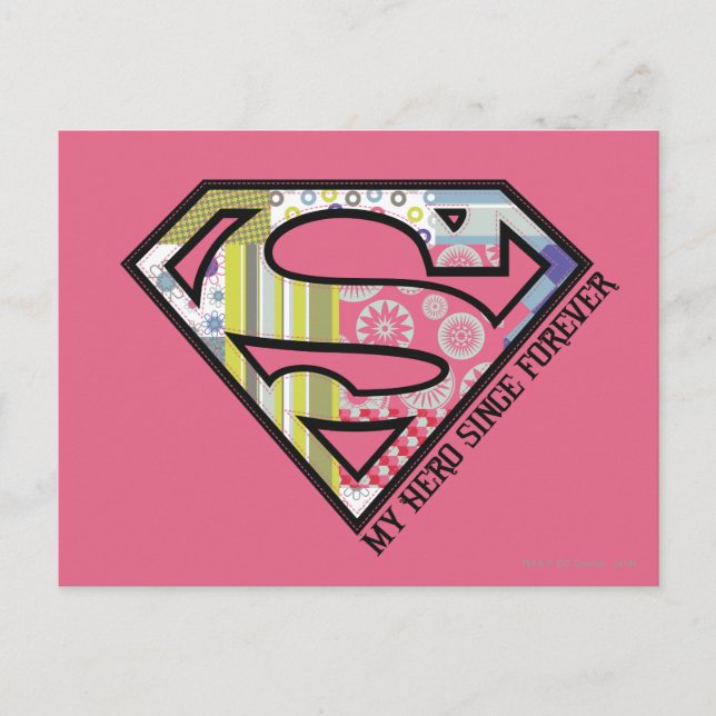 My Hero Since Forever Postcard (Front)