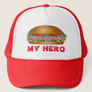 My Hero Submarine Sub Sandwich Grinder Hoagie Hat