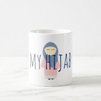 my hijab coffee mug muslim girl
