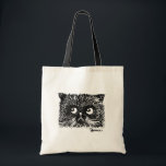 My Himalayan Cat Goma Face Bag<br><div class="desc">This is the ultimate cat lover's bag! The original woodcut print is curved by astist and Goma's owner Sachie Kohlman. The design is very original and unique you won't find it anywhere else! This is puurfect for gentleman too!</div>