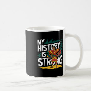 My History Is Strong Black Month African American Coffee Mug