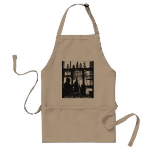 "My hobby-Building wooden old time sailing ships" Standard Apron
