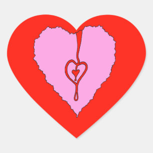 My Hole Heart - Art Sticker