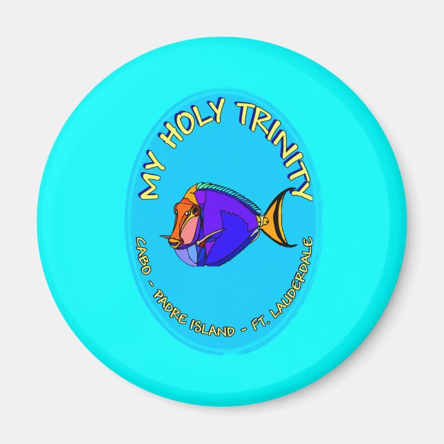 MY HOLY TRINITY MAGNET (Front)