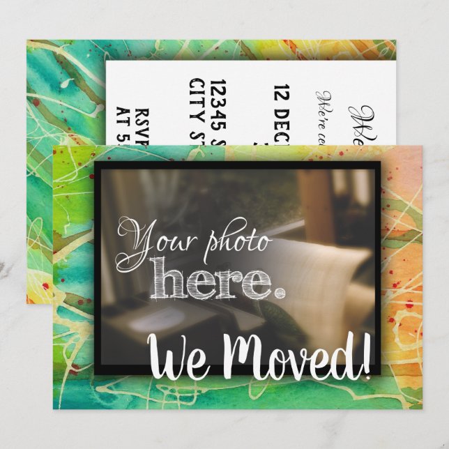 My Home Is My Sanctuary Home Blessing Inspiration  Invitation (Front/Back)