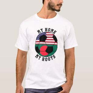 My Home My Roots Bangladesh Flag Soccer T-Shirt