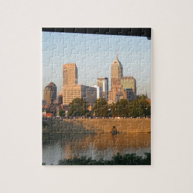 My Hometown  Indy Photoshoot by Dale Wilhelm Jigsaw Puzzle (Vertical)