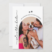 My Humans Are Getting Married Dog Photo Wedding