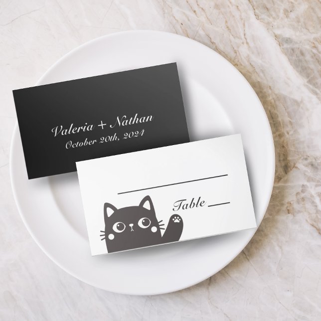 My Humans are Saying We Do Cat Place Card (Creator Uploaded)