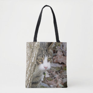 My Hunting Cat Tote Bag