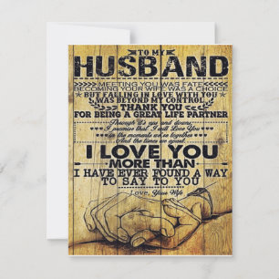 My Husband Birthday Gift Letter For Husband Invitation