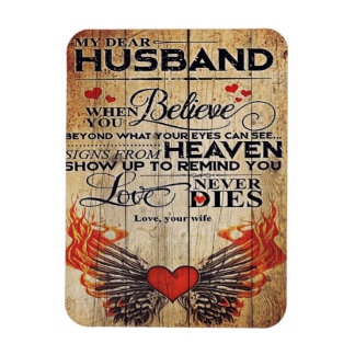 My Husband Birthday Gift | Letter For Husband | Magnet