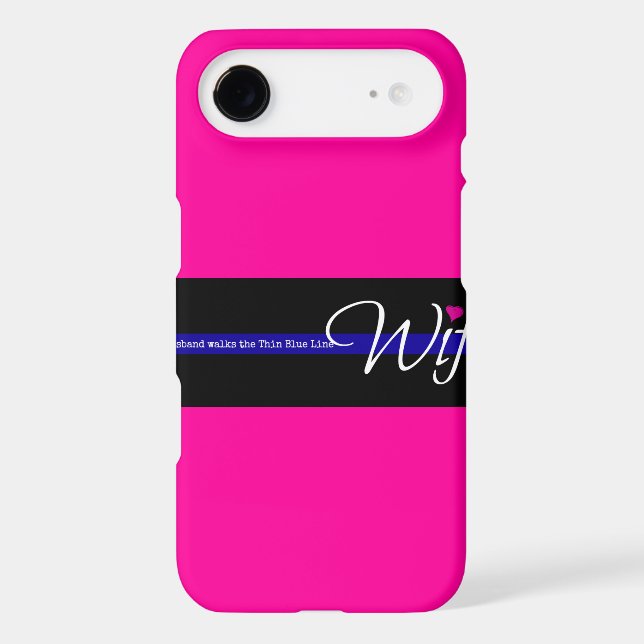 My Husband Walks the Thin Blue Line Case-Mate Samsung Galaxy Case (Back)