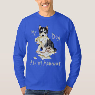 My Husky Ate My Homework T-Shirt