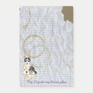 My Husky Ate my Lesson Plan Post-it Notes