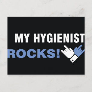 My Hygienist Rocks Postcard