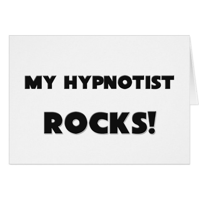 MY Hypnotist ROCKS! (Front Horizontal)