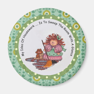 My Idea of Housework Magnet