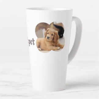 My Ideal Pet – Puppy Love Design Latte Mug