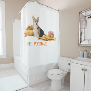 My Ideal Pet – Puppy Love Design Shower Curtain