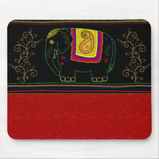 My Indian Elephant - Indian Red Mouse Pad