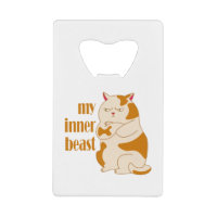 My inner beast lazy fat cat motivational quote