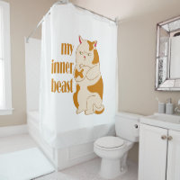 My inner beast lazy fat cat motivational quote