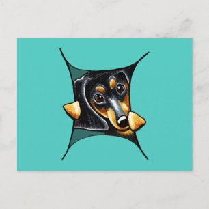 My Inner Dachshund Postcard