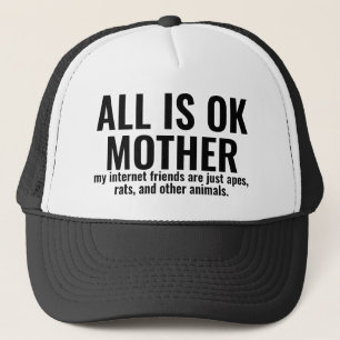 My Internet Friends Funny PFP Profile Pic NFT Trucker Hat