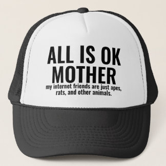 My Internet Friends Funny PFP Profile Pic NFT Trucker Hat