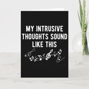 My Intrusive Thoughts Sound Like Music Notes Menta
