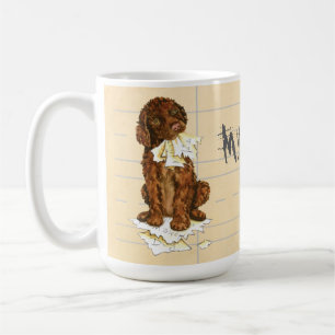 My Irish Water Spaniel Ate My Homework Coffee Mug