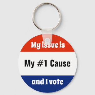 My Issue Election Voter Key Ring
