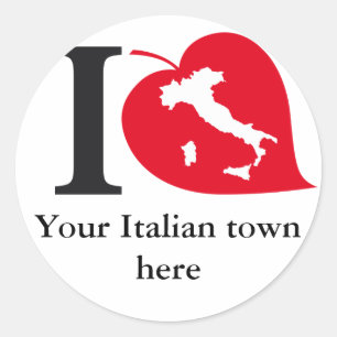 My Italian town stickers