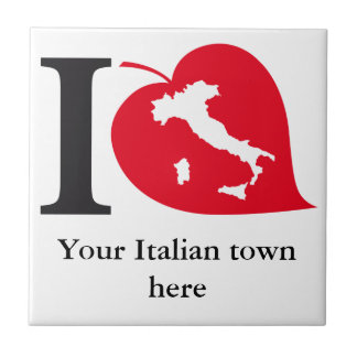 My Italian town tile
