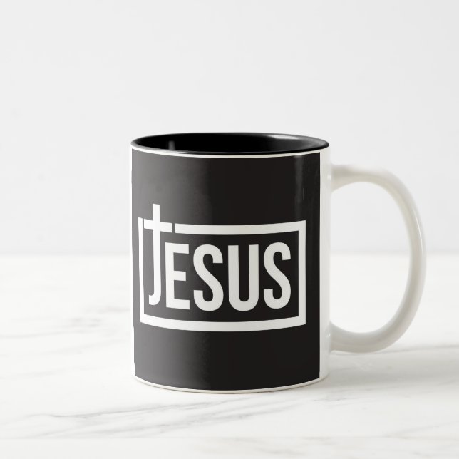 My Jesus Two-Tone Coffee Mug (Right)