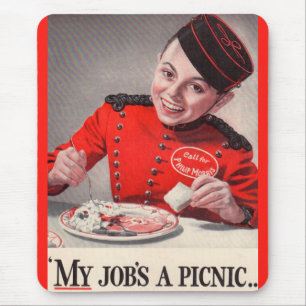 My Job's a Picnic Mouse Pad