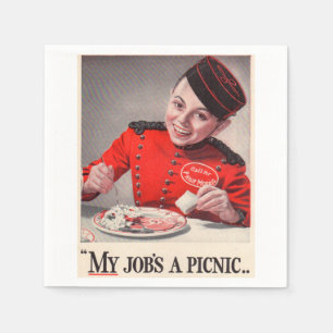 My Job's a Picnic Napkin