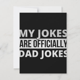 my jokes are dad jokes save the date