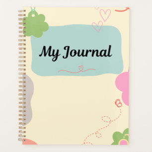 My Journal- Abstract Heart Planner