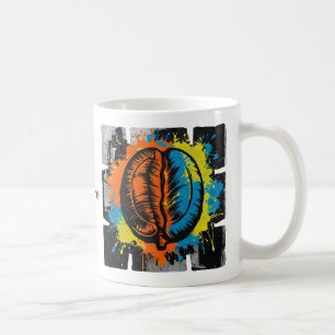My Joy Coffee Mug – Artistic Graffiti Coffee Bean 