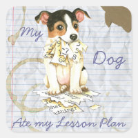 My JRT Ate My Lesson Plan
