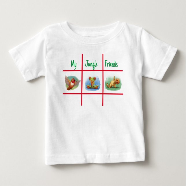 My Jungle Friends Toddler T-Shirt (Front)